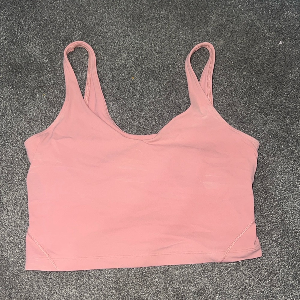 Lululemon align tank top pink gently worn